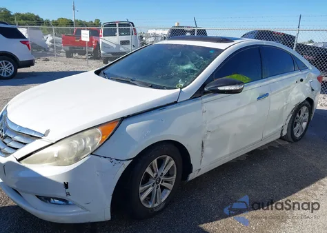 2013 Hyundai Sonata Limited z USA, uszkodzony, nr VIN 5NPEC4AC4DH685867